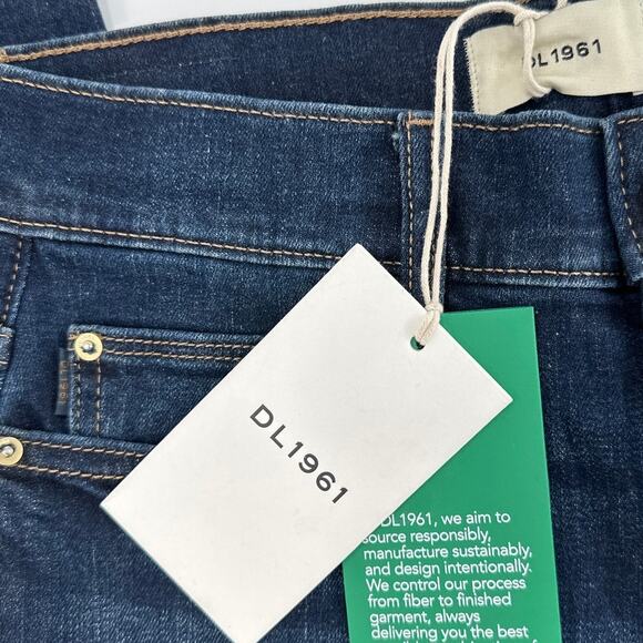 DL1961 Women's Thunderbird Bridget Boot High Rise Instasculpt Jeans Size 27 - Picture 5 of 10